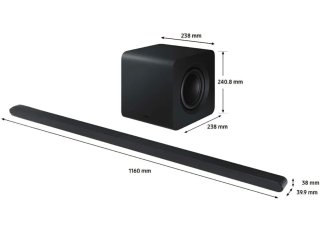 Barra Sonido Samsung HW-S800D/ZF Negra
