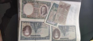 Lote de Billetes Pesetas Banco de España