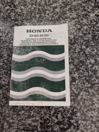 Segadora de peine 1,20m Honda