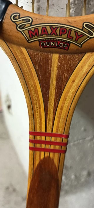Raqueta Vintage Dunlop Maxply Junior