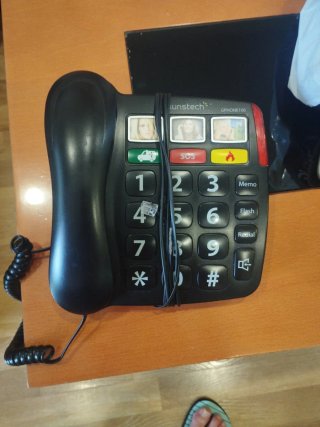 Teléfono Sunstech GPHONE100 Teclas Grandes