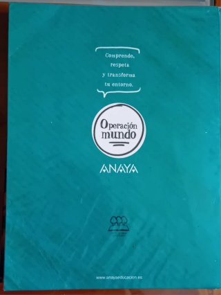 Lengua y Literatura, 4 ESO, Operación mundo