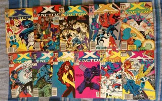 Pack X-FACTOR 40 al 50, Marvel