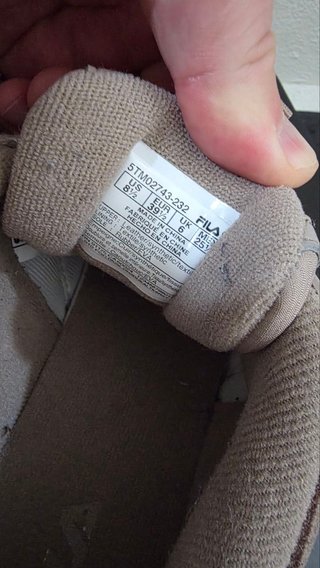 Zapatillas Fila Marrones Talla 39.5