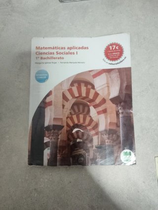 MATEMÁTICAS APLICADAS A LAS CIENCIAS SOCIALES I