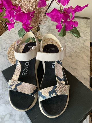 Sandalias Hispanitas Piel Talla 40