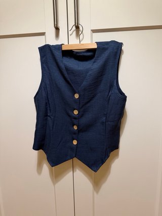 Conjunto Chaleco y Pantalón Azul