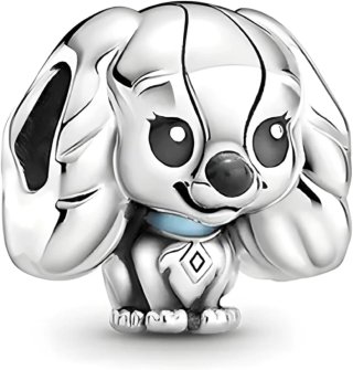 Charm Pandora Plata 925 Perro Azul