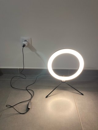 Aro de luz LED nuevo con trípode