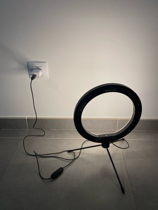 Aro de luz LED nuevo con trípode