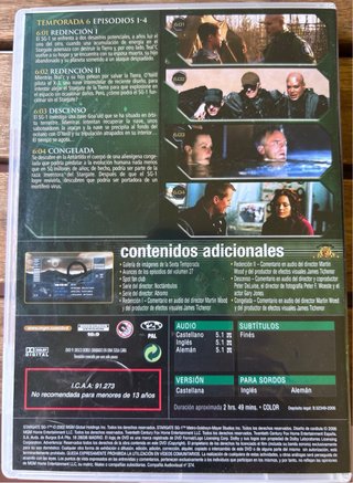 Stargate SG-1 DVD 4 Temporadas Completas
