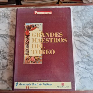 Conjunto de historia del toreo para encuadernar