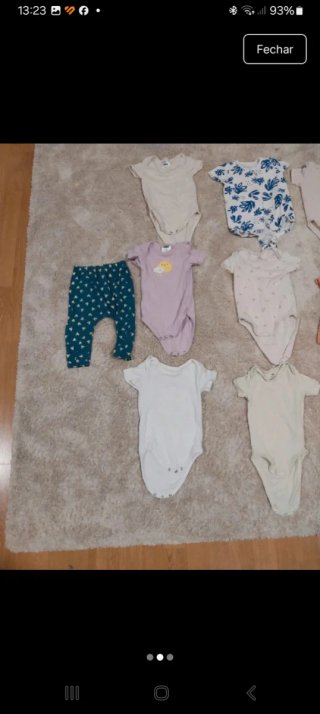Lote Roupa Bebé 6-9 Meses