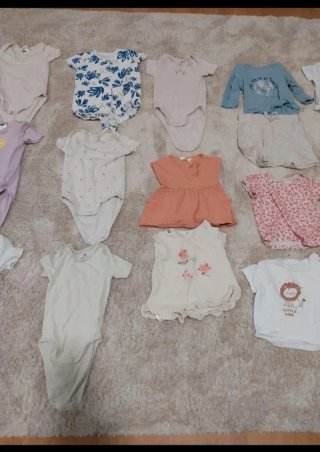Lote Roupa Bebé 6-9 Meses