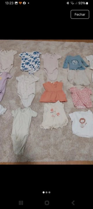 Lote Roupa Bebé 6-9 Meses