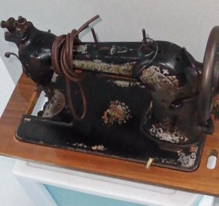 Cabezal Máquina Coser Wertheim Vintage