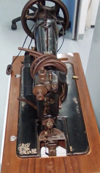 Cabezal Máquina Coser Wertheim Vintage