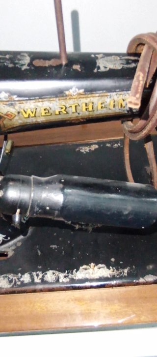 Cabezal Máquina Coser Wertheim Vintage