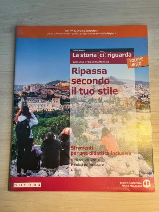 Libro con inserto,scuola superiore