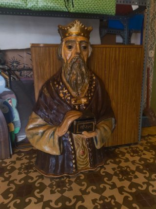 Rey Mago con Buzón de Cartas