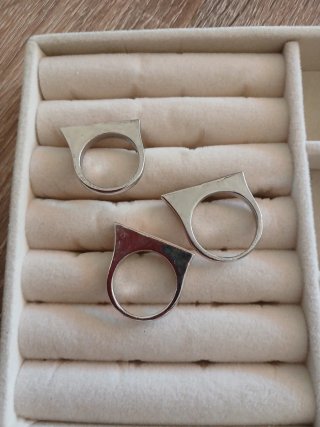 3 Anillos en 1 (Naranja y Rosa)