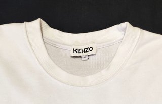Sudadera Kenzo Tiger Plata – Talla / Size M