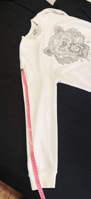 Sudadera Kenzo Tiger Plata – Talla / Size M