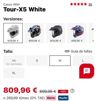 Casco Arai Tour X5 Blanco