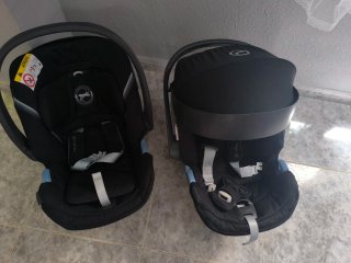 Carro Gemelar Baby Monster Easy Twin 4 con 2 cucos