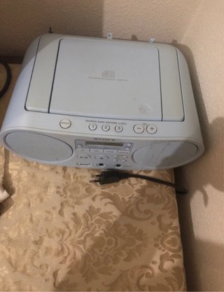 Radio CD Sony Portátil