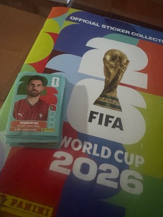 Cromo Mundial FIFA 2026 Panini intercambio o vende
