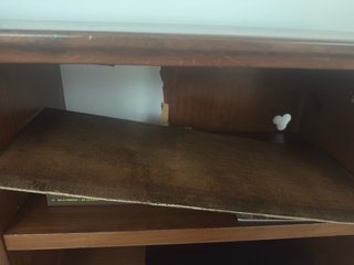 Mueble TV madera reformado