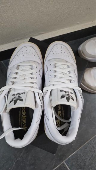 Zapatillas Adidas Forum Low Blancas Talla 42