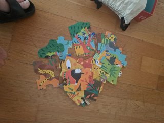 Puzzle Londji Animales Salvajes 36 piezas