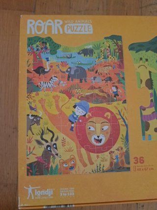Puzzle Londji Animales Salvajes 36 piezas