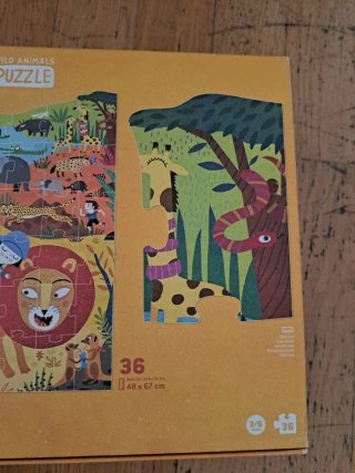 Puzzle Londji Animales Salvajes 36 piezas