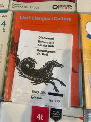 Libros 4º ESO – La Salle Cambrils
