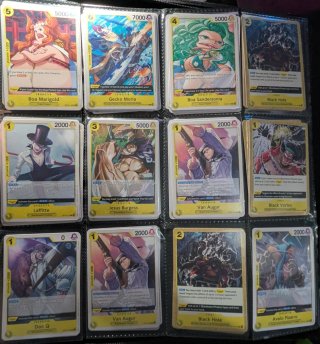 Cartas One Piece TCG Raras y Comunes op16