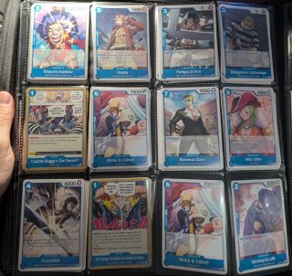 Cartas One Piece TCG Raras y Comunes op16