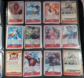Cartas One Piece TCG Raras y Comunes op16