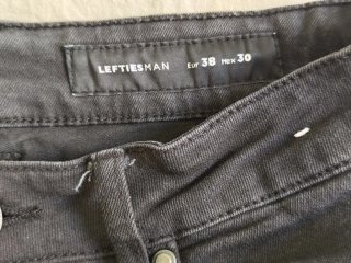 Pantalón Skinny Negro Lefties Talla M