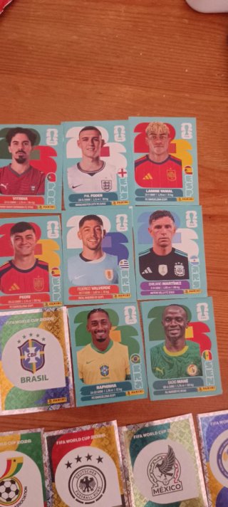 Rari adesivi Panini Mondiale 2026