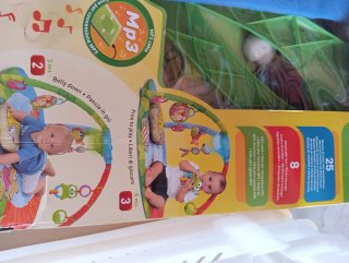 Manta de juegos para bebé con MP3