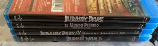 🇪🇸 Pack Blu-ray Jurassic Park 1-4