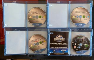 🇪🇸 Pack Blu-ray Jurassic Park 1-4