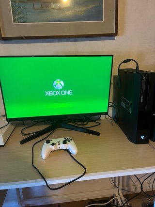 Xbox One Nera - 2 Controller - Scatola - Cavi