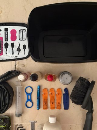 Kit Limpieza Reparación y Engrase Bicicleta