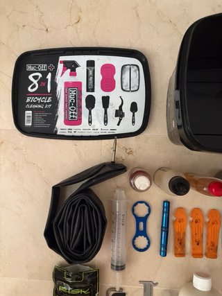 Kit Limpieza Reparación y Engrase Bicicleta