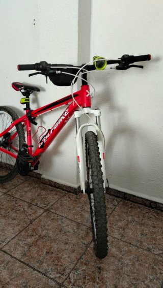 Bicicleta Montaña Wolfbike V-12 Roja