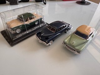 Lote 3 Coches Americanos 1:43